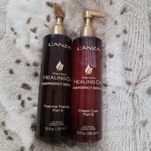 L'ANZA Keratin Healing Oil Hair Emergency Services Part A & B